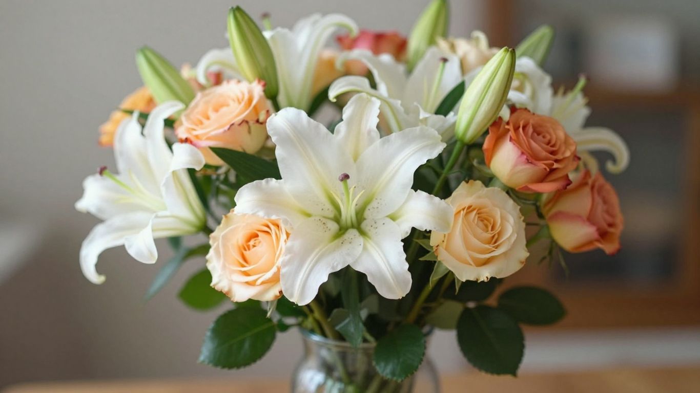 Fresh flower bouquet delivery in Altona