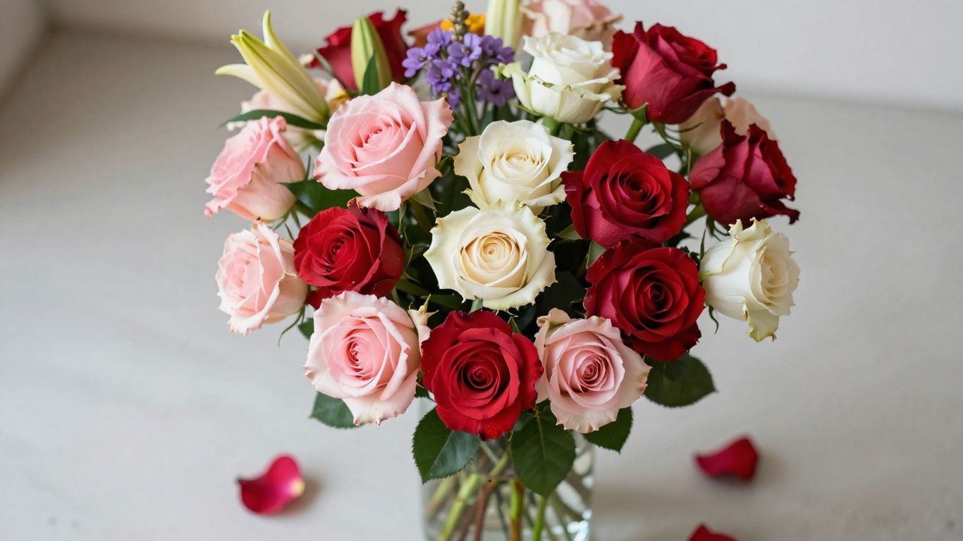 Fresh flower bouquet with same-day delivery.