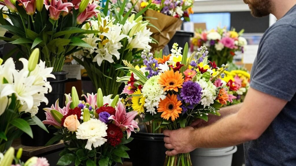 Grab and go flowers in Altona: how to choose a fresh, ready-to-take bouquet